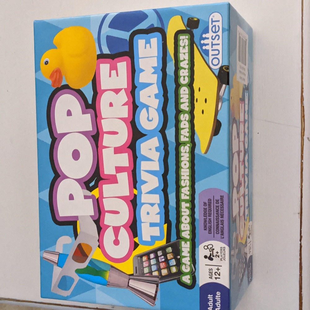 Pop culture trivia game